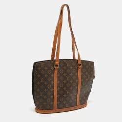Pre Owned Louis Vuitton Monogram Canvas and Leather Babylone Bag