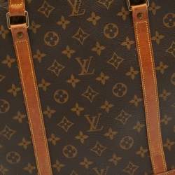 Pre Owned Louis Vuitton Monogram Canvas and Leather Babylone Bag