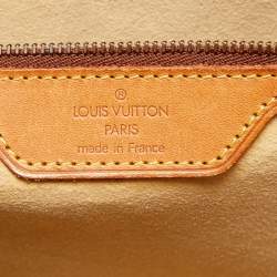 Pre Owned Louis Vuitton Monogram Canvas and Leather Babylone Bag