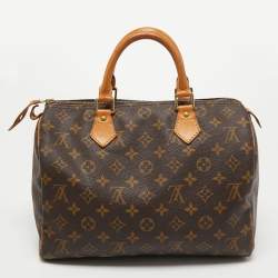 Pre Owned Louis Vuitton Monogram Canvas Speedy 30 Bag