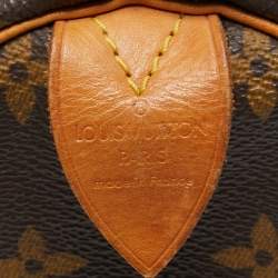 Pre Owned Louis Vuitton Monogram Canvas Speedy 30 Bag
