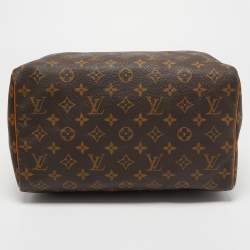 Pre Owned Louis Vuitton Monogram Canvas Speedy 30 Bag