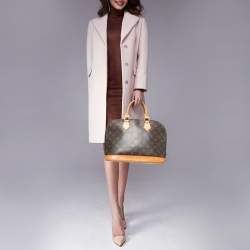 Pre Owned Louis Vuitton Monogram Canvas Alma PM Bag