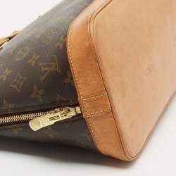 Pre Owned Louis Vuitton Monogram Canvas Alma PM Bag