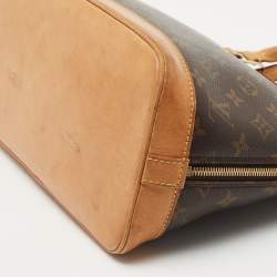 Pre Owned Louis Vuitton Monogram Canvas Alma PM Bag