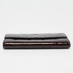 Louis Vuitton Amarante Monogram Vernis Sarah Wallet