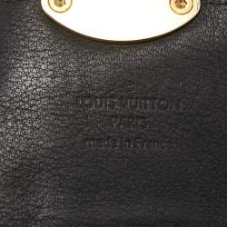 Louis Vuitton Black Monogram Mahina Leather Amelia Wallet