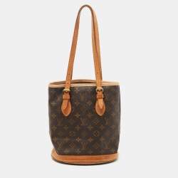 Pre Owned حقيبة لوي فيتون باكت صغيرة كانفاس مونوغرامي