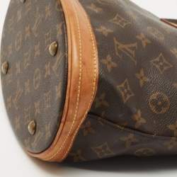 Pre Owned حقيبة لوي فيتون باكت صغيرة كانفاس مونوغرامي