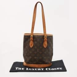 Pre Owned حقيبة لوي فيتون باكت صغيرة كانفاس مونوغرامي