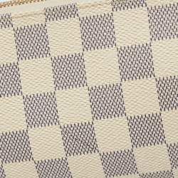 Pre Owned Louis Vuitton Damier Azur Canvas Eva Pochette