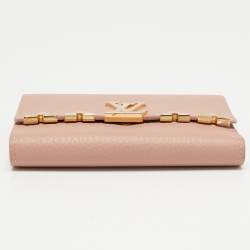 Louis Vuitton Magnolia Leather Capucines Compact Wallet