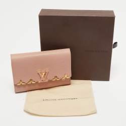 Louis Vuitton Magnolia Leather Capucines Compact Wallet