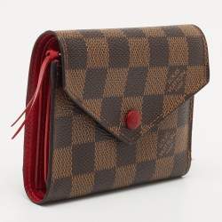 Pre Owned Louis Vuitton Monogram Canvas Victorine Wallet 