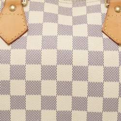 Pre Owned Louis Vuitton Damier Azur Canvas Speedy 30 Bag