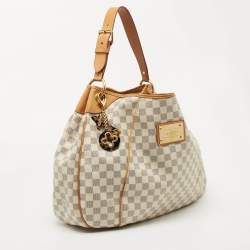 Pre Owned Louis Vuitton Damier Azur Canvas Galliera GM Bag