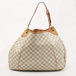 Pre Owned Louis Vuitton Damier Azur Canvas Galliera GM Bag