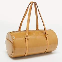 مملوكة مسبقًا حقيبة لوي فيتون "بيدفورد" جلد لامع مونوغرامي بيج