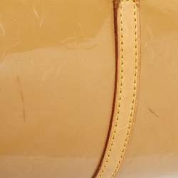 مملوكة مسبقًا حقيبة لوي فيتون "بيدفو�رد" جلد لامع مونوغرامي بيج