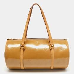 Louis Vuitton Vernis Bedford Deep Yellow Barrel Bag