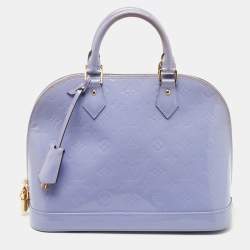 Louis Vuitton Lilac Monogram Vernis Leather Alma PM Bag