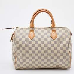 Louis Vuitton Damier Azur Canvas Speedy 30 Bag