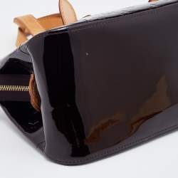 Pre Owned Louis Vuitton Amarante Monogram Vernis Leather Rosewood Avenue Bag