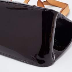 Pre Owned Louis Vuitton Amarante Monogram Vernis Leather Rosewood Avenue Bag