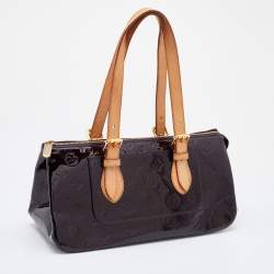 Pre Owned Louis Vuitton Amarante Monogram Vernis Leather Rosewood Avenue Bag