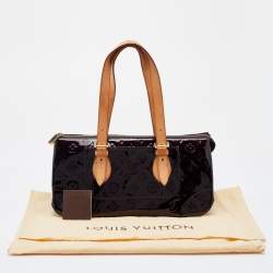 Pre Owned Louis Vuitton Amarante Monogram Vernis Leather Rosewood Avenue Bag