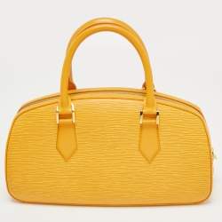 Pre Owned Louis Vuitton Tassil Yellow Epi Leather Jasmin Bag