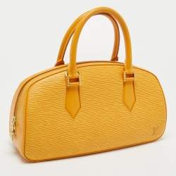 Pre Owned Louis Vuitton Tassil Yellow Epi Leather Jasmin Bag