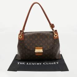 Pre Owned Louis Vuitton Havane Monogram Canvas Olympe Bag
