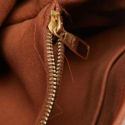 Pre Owned Louis Vuitton Havane Monogram Canvas Olympe Bag
