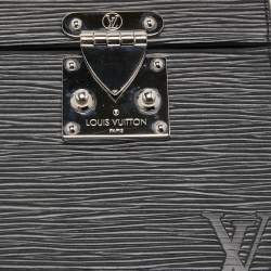 Pre Owned Louis Vuitton Black Epi Leather Bleecker Box Bag