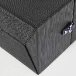 Pre Owned Louis Vuitton Black Epi Leather Bleecker Box Bag