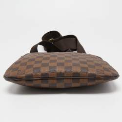 Pre Owned Louis Vuitton Damier Ebene Canvas Pochette Bosphore Messenger Bag