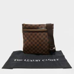 Louis Vuitton Damier Ebene Canvas Pochette Bosphore Messenger Bag