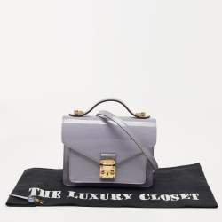 Pre Owned Louis Vuitton Lilas Vernis Monceau BB Bag