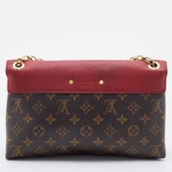 Pre Owned Louis Vuitton Aurore Monogram Canvas Pallas Chain Bag
