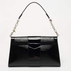 Pre Owned Louis Vuitton Black Electric Epi Leather Lena Bag