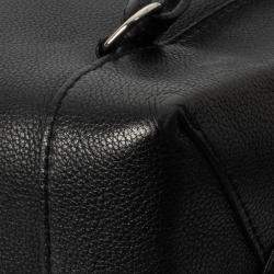 Pre Owned Louis Vuitton Lockme Backpack Backpack in Black Leather