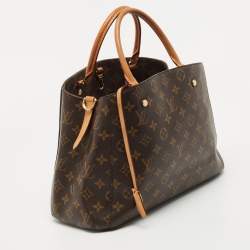 Pre Owned Louis Vuitton Monogram Canvas Montaigne MM Bag