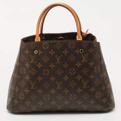 Pre Owned Louis Vuitton Monogram Canvas Montaigne MM Bag