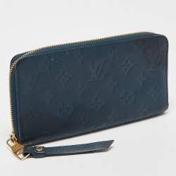 Louis Vuitton Orage Monogram Empreinte Leather Zippy Wallet