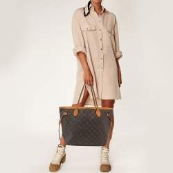 Louis Vuitton Monogram Canvas Neverfull MM Bag