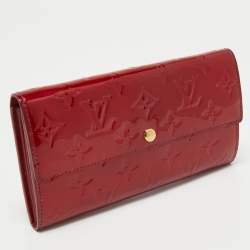 Louis Vuitton Pomme D’amour Monogram Vernis Leather Sarah Wallet