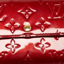 Louis Vuitton Pomme D’amour Monogram Vernis Leather Sarah Wallet