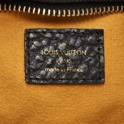 Pre Owned Louis Vuitton Black Monogram Denim Neo Cabby MM Bag