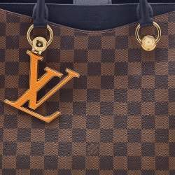Pre Owned Louis Vuitton Black Damier Ebene Canvas LV Riverside Bag
